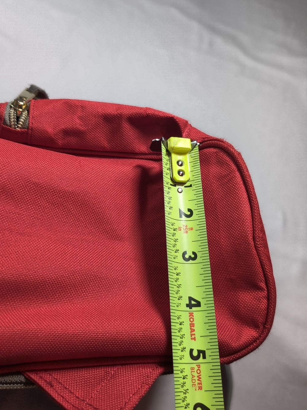Red Mini Cooler Backpack - Picture 9 of 9